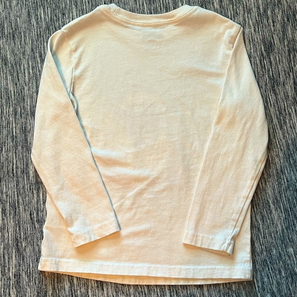 🩵Deer Santa Holiday Time Longsleeve Tee - Size Youth XS (4-5) - Picture 4 of 5